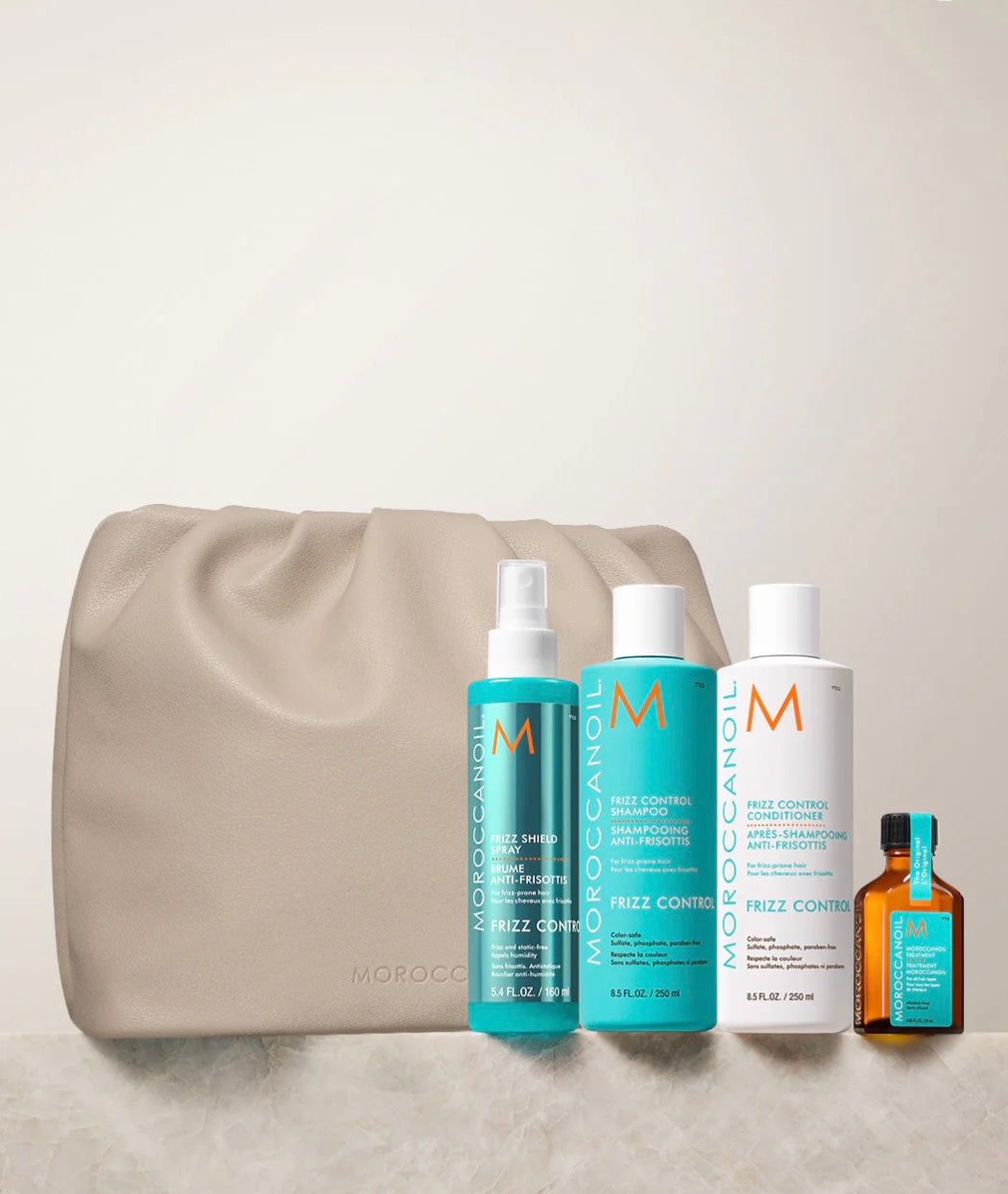 Moroccan Oil Frizz set (Comes with bag)