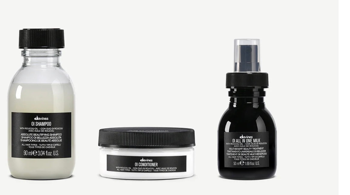 DAVINES OI TRAVEL SET