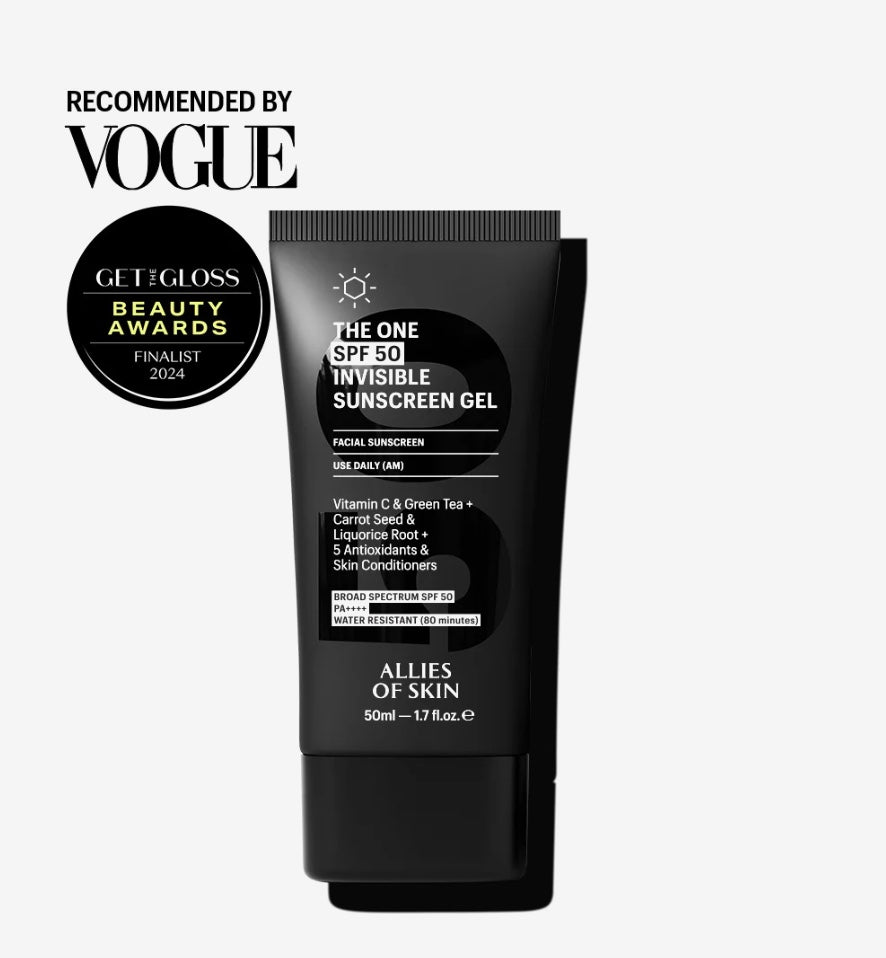 ALLIES OF SKIN THE ONE SPF 50 INVISIBLE SUNSCREEN GEL