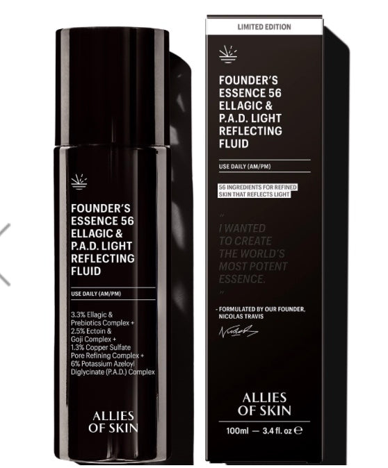 ALLIES OF SKIN Founder's Essence 56 Ellagic & P.A.D. Light Reflecting Fluid (AVAILABLE (9/25
