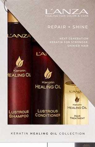 Keratin Healing Oil Holiday Trio Kit