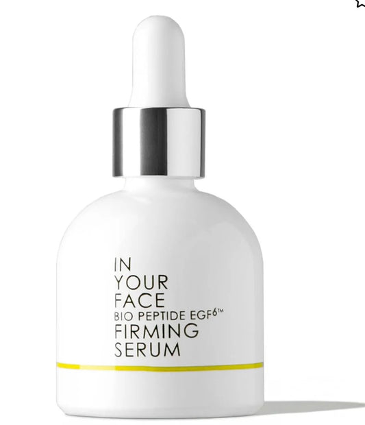 IN YOUR FACE BIO PEPTIDE EGF6™ FIRMING SERUM | 1 oz.