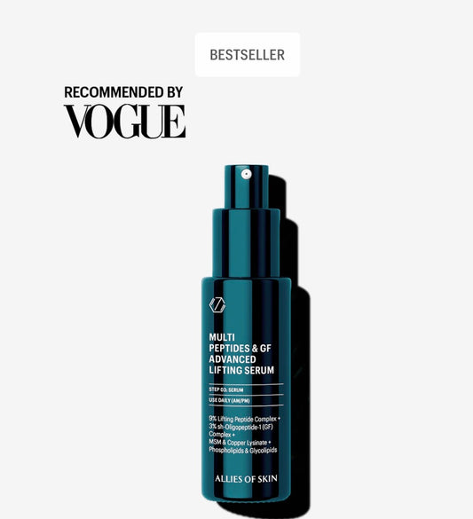 ALLIES OF SKIN MULTI PEPTIDES & GF (GROWTH FACTOR) ADVANCED LIFTING SERUM