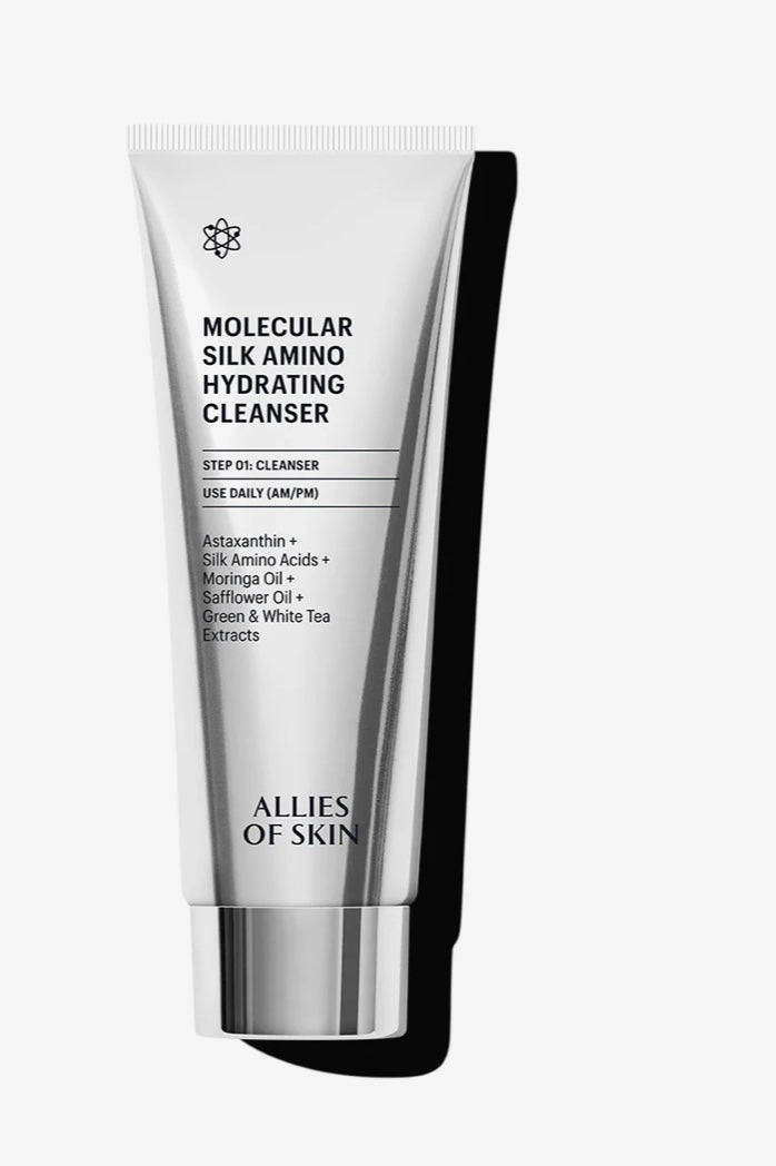 ALLIES OF SKIN MOLECULAR SILK AMINO HYDRATING CLEANSER