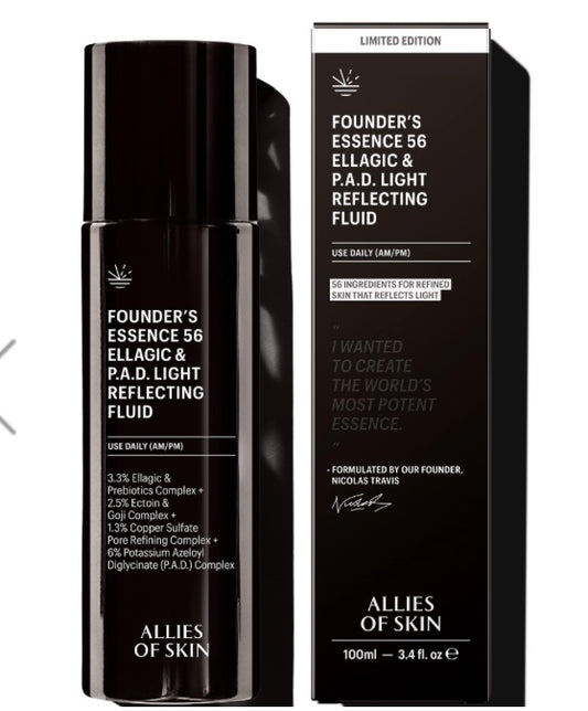 ALLIES OF SKIN Founder's Essence 56 Ellagic & P.A.D. Light Reflecting Fluid (AVAILABLE (9/25